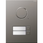 GIRA - Kaiutin/mikrof. 2 kutsunappia - Oviyksikkö uppo RST