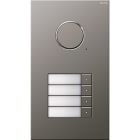 GIRA - Kaiutin/mikrof. 4 kutsunappia - Oviyksikkö uppo RST