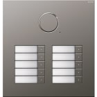 GIRA - Kaiutin/mikrof. 10 kutsunappia - Oviyksikkö uppo RST