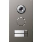 GIRA - Kaiutin/mikrof. 2 kutsunappia - Oviyksikkö kameralla uppo RST