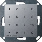 GIRA - Numeronäpp. IP20 Sys 55 ALU - Gira Keyless In