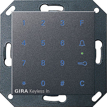 GIRA - Numeronäpp. IP20 Sys 55 ANT - Gira Keyless In