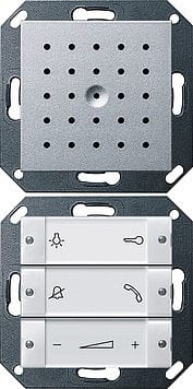 GIRA - Kaiut/mic. UKR Sys55 ALU - Huoneistokoje