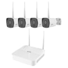 UNV - Kamerapaketti - 4x WiFi Bullet 2MP ja NVR
