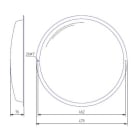 SCHNEIDER ELECTRIC - Pallosuoja kupoli 111287-66 - 18711287 pleksisuoja