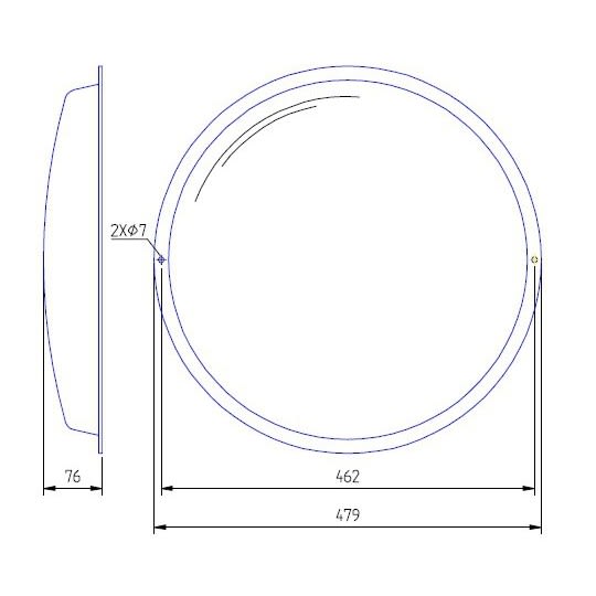 SCHNEIDER ELECTRIC - Pallosuoja kupoli 111287-66 - 18711287 pleksisuoja