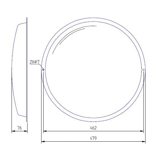 SCHNEIDER ELECTRIC - Pallosuoja kupoli 111287-66 - 18711287 pleksisuoja