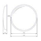 SCHNEIDER ELECTRIC - Pallosuoja kupoli 111287-66 - 18711287 pleksisuoja