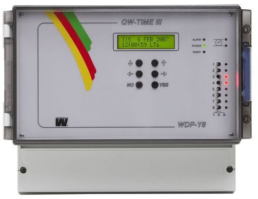 SCHNEIDER ELECTRIC - Pääkello 2 kanavaa, 8 relettä - 07573105 WDP-Y8 M+S