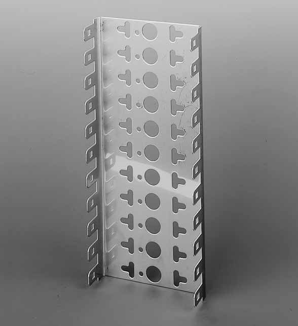 TYCO EL.LOG. SCHRACK - Kaappirunko 2/10 10/42 - 524010 Asennusrunko 2/10 10/42