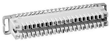 TYCO EL.LOG. SCHRACK - Erotusrima LSA+ 2/10, 0 - 9 - 531036 Erotusrima 2/10 num.0