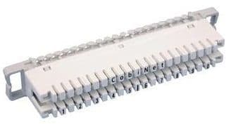 TYCO EL.LOG. SCHRACK - Erotusrima LSA+ 2/8 , 1...8 - 531835 Erotusrima 2/8 num.1