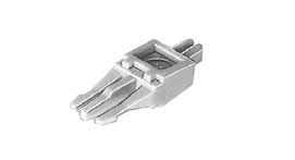 TYCO EL.LOG. SCHRACK - Erotustulppa, punainen - 543000 Erotustulppa