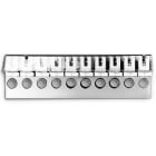 TYCO EL.LOG. SCHRACK - Tarvike pölynsuojak. 50p syvä - 545050 Pölysuojakansi