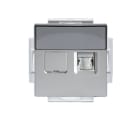 ABB - Telerasia Impressivo - 2xRJ-45, Cat6 UTP, ALU