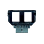 ABB - 2xKeystone liitinlevy DKS - 1867EB