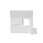 ABB - Impressivo valkoinen - KESKIÖLEVY 2xRJ45