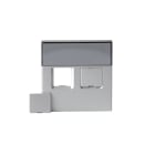 ABB - Impressivo alumiini - KESKIÖLEVY 2xRJ45