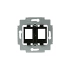 ABB SMART BUILDINGS - Telerasia - Runko, 2xRJ45, AMP, musta