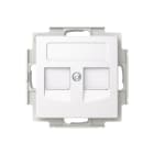 ABB - Datarasia SAGA - Datarasia 2xRJ45 Actassi 85 mm