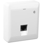 ELKO - Telerasia ELKO RS Nordic - 1xRJ45 CAT6 UTP VAL SUORA PA