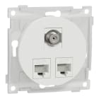 ELKO - Telerasia ELKO One - 2xC6 UTP+1xF/F suora VAL