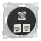 ELKO - Telerasia ELKO One - 2xC6 UTP+1xF/F suora MUS