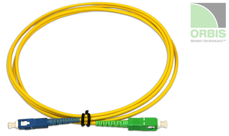 ORBIS - Kytkentäkaapeli-kuitu - SC APC-SC UPC 2m