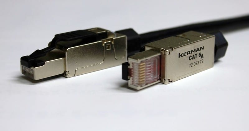 KERMAN - Liitin-CAT6a - RJ45 Kenttäliitin Cat6A STP