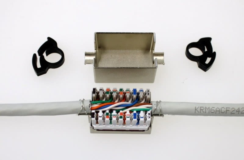 KERMAN - Jatkoskotelo - Cat6A STP kaapelijatkos