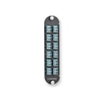 CORNING - Adapterilevy - CCHE 12xLC/UPC Duplex 24F MM
