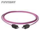 CORNING - Kytkentäkaapeli-CAT6 - FRNC 2xIP67/65-RJ45 1m
