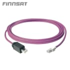 CORNING - Kytkentäkaapeli-CAT6 - FRNC IP67/65-RJ45 30m
