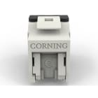 CORNING - Liitin-CAT6 - RJ45 UTP N keystone työkaluton