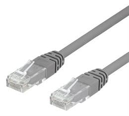 DELTACO - Kytkentäkaapeli-CAT6 - U/UTP CAT6, 1M