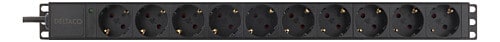 AURDEL - Pistorasiapaneeli - 19 1U Virtapaneeli 10xCEE 7/3