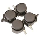 STERA - Kaappitarvike - SLV0004 Pyörät 70mm 4 kpl