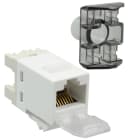 TYCO EL.LOG. SCHRACK - Liitin kat6UTP valkoinen - 1375187-3 AMP pölyluukku