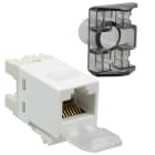 TYCO EL.LOG. SCHRACK - Liitin kat6UTP valkoinen - 1375187-3 AMP pölyluukku