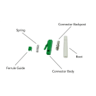 HEXATRONIC - Liitin-kuitu - Stingray Ferrule varaosat x100