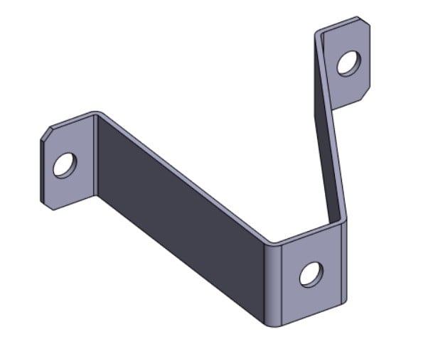 LAUKAMO ELECTROMEC - Kaappitarvike - LT25251 räkkikiskojen kannatin