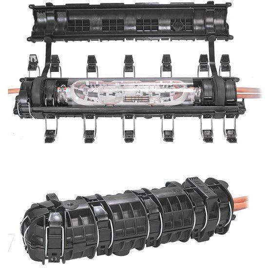 TYCO EL.LOG. SCHRACK - Jatkoskotelo (OFDR-1-01-8U) - OFDR-1-01-12S-DK00