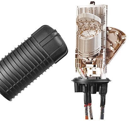 TYCO EL.LOG. SCHRACK - Jatkoskotelo 2x42 - FIST-GCO2-BD6-GN