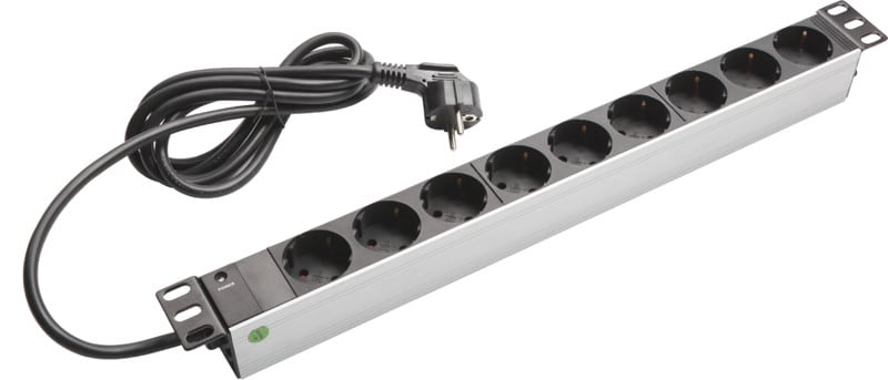 APS - Pistorasiapaneeli - MCR9ALNC PR-paneeli 9xschuko