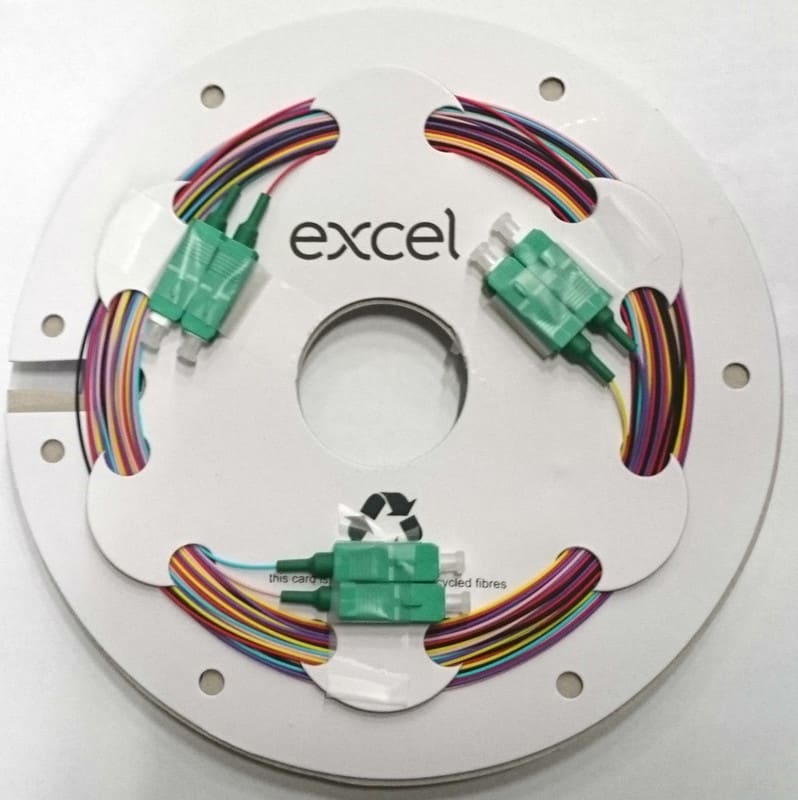 EXCEL NETWORKING - Häntäkuitusarja 12xOS2 SC/APC - 200-456