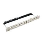 EXCEL NETWORKING - Paneeli-kupari - 24P FTP 1U kulma keystone 19"