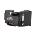 EXCEL NETWORKING - Liitin-CAT6 - Cat6 UTP Angled Keystone TL