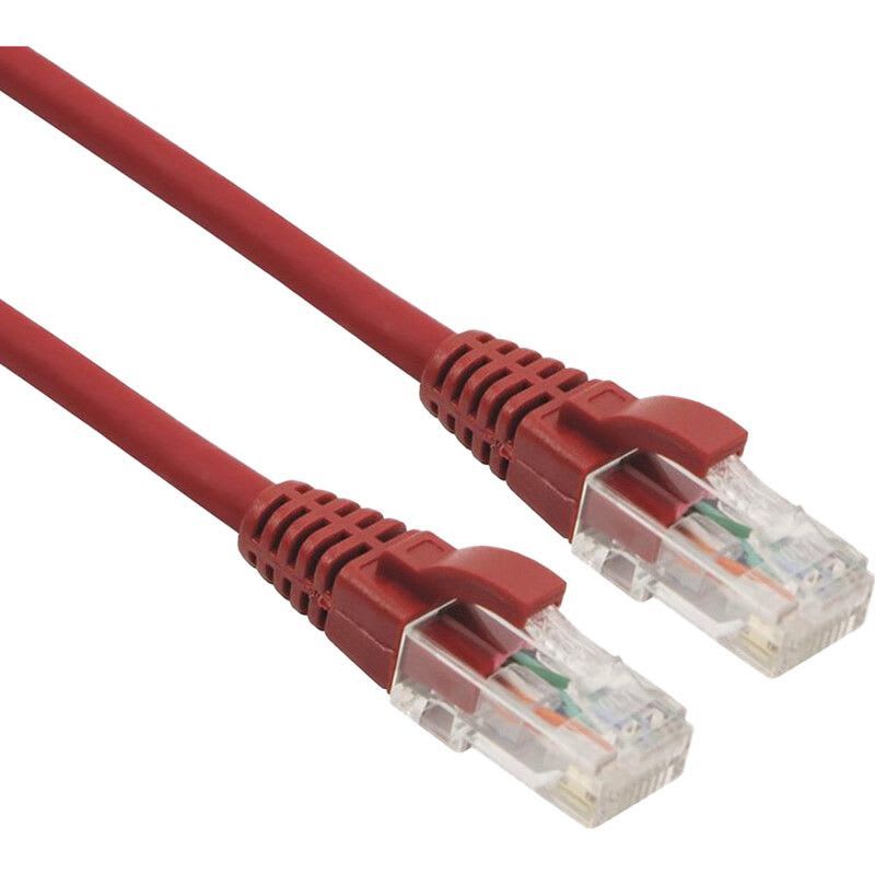 EXCEL NETWORKING - Kytkentäkaapeli kat6UTP 1m pun - 100-315