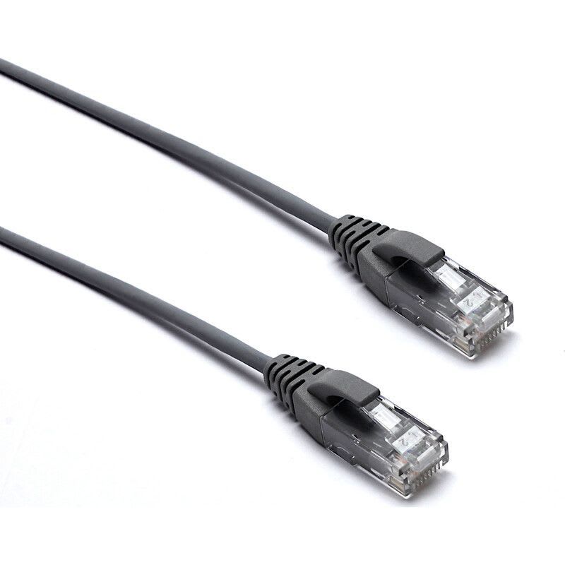 EXCEL NETWORKING - Kytkentäkaapeli-CAT6 - EXL C6 3M UTP LSOH MINI PL GY