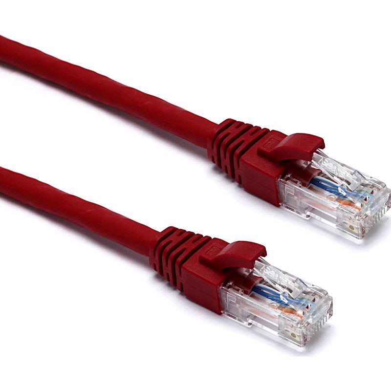 EXCEL NETWORKING - Kytkentäkaapeli-CAT6a - EXL CAT6A 1M UUTP LSOH PL-RED